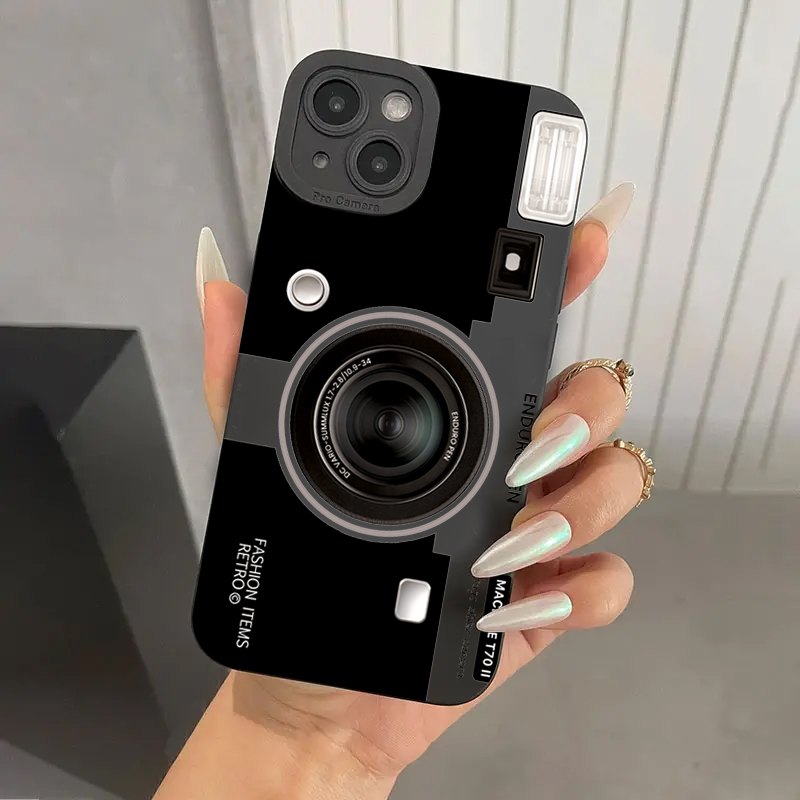 Vintage Camera Silicone Soft T - Phone Cases Vintage 评论和价格